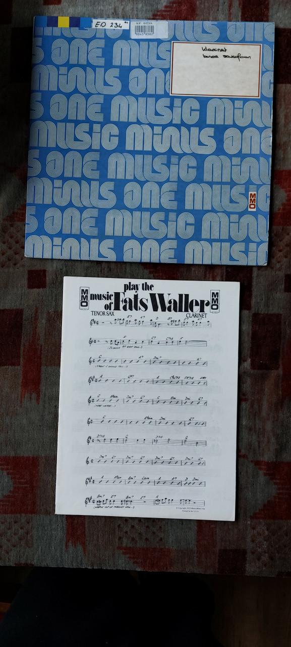 Jazz LP + Bladmuziek