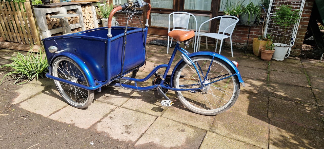 Bakfiets johny loco electrisch