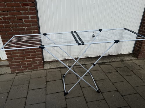 Gimi Aliante, Uittrekbaar Droogrek, Wit/Blauw nieuwprijs €41,-