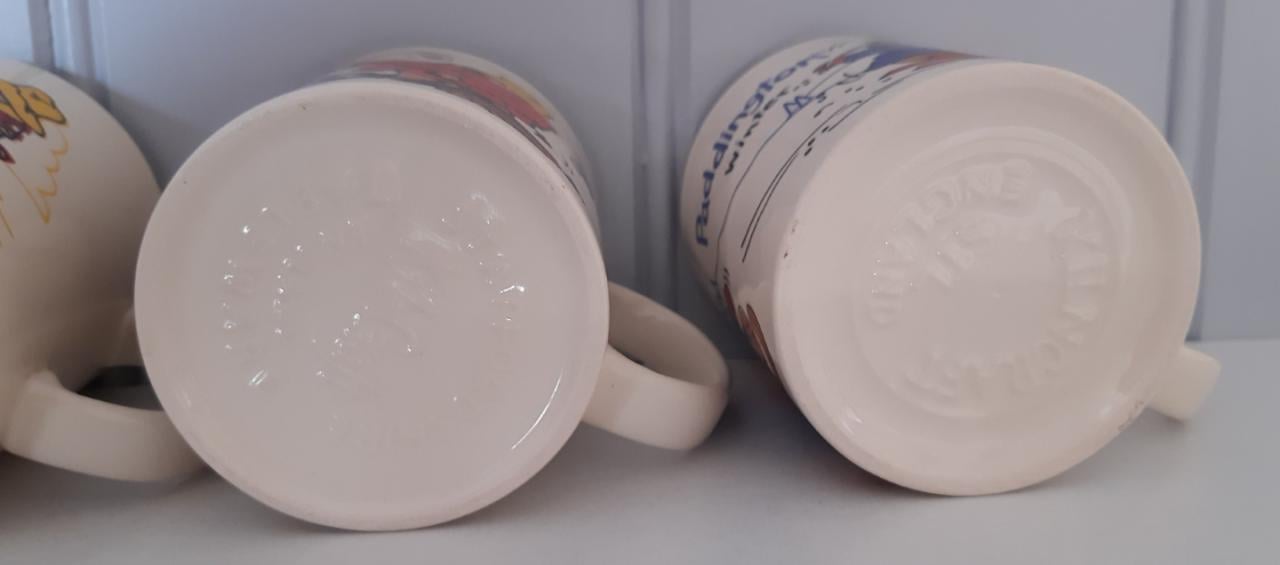 Set van 4 Paddington Beer mokken uitgave Douwe Egberts