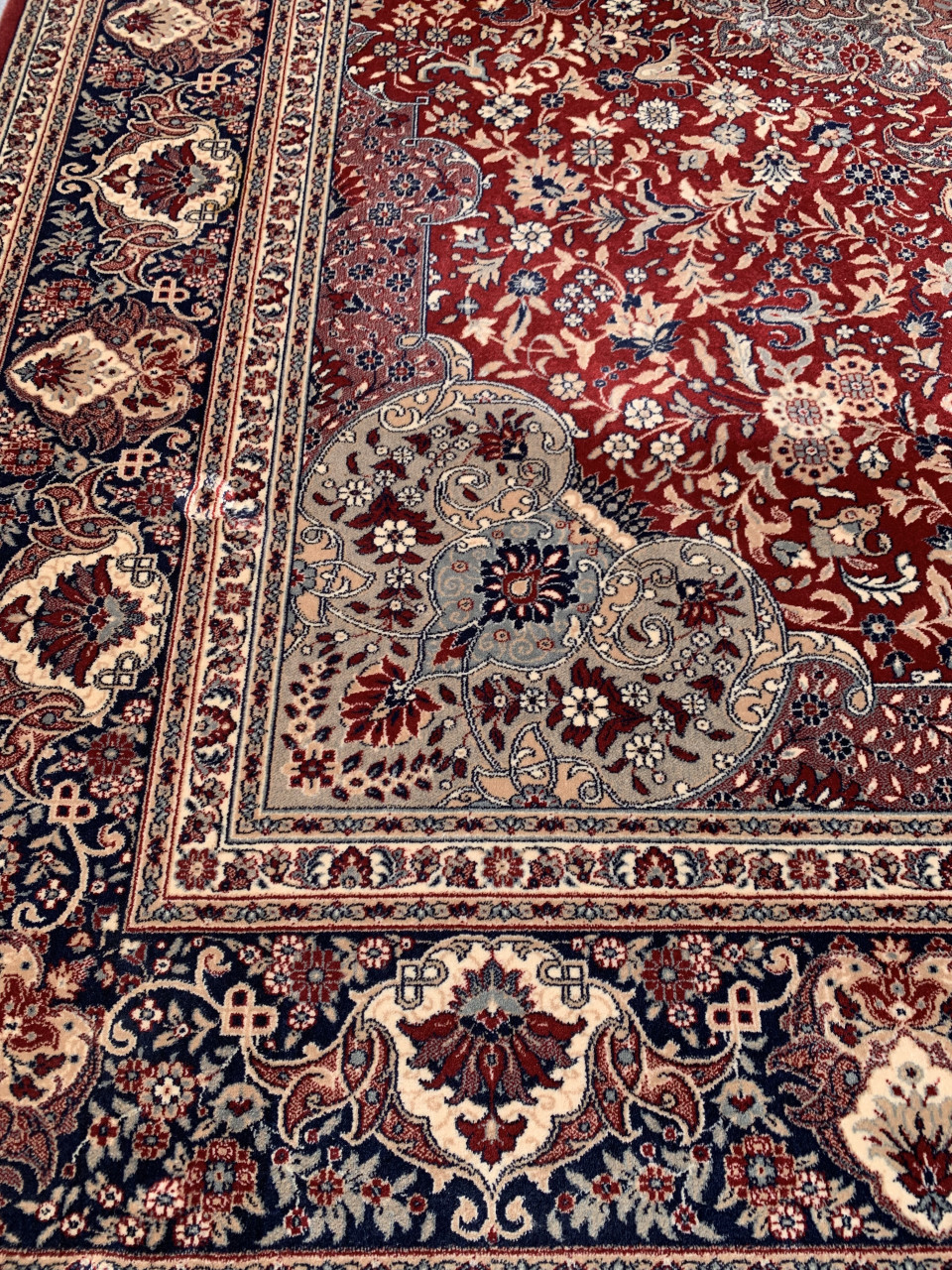 ✨Schitterend Vintage Vloerkleed Louis de Poortere✨Rood-Bruin✨