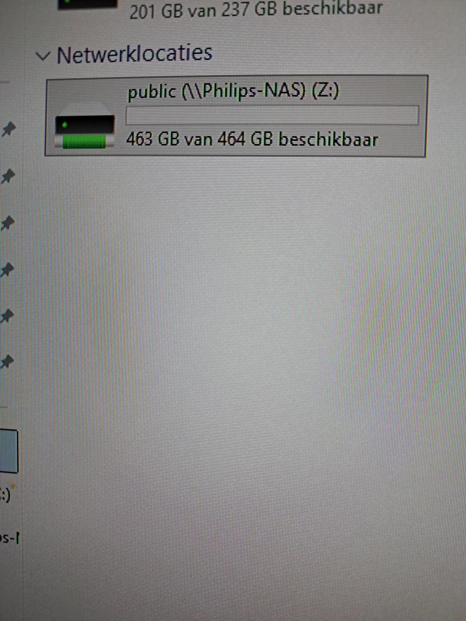Philips 500gb netwerkdrive.