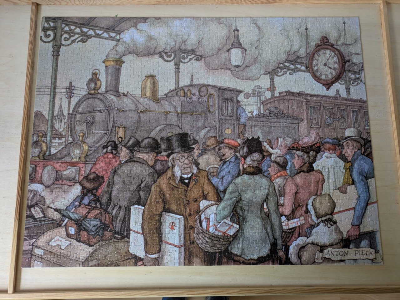 Puzzel Het Station