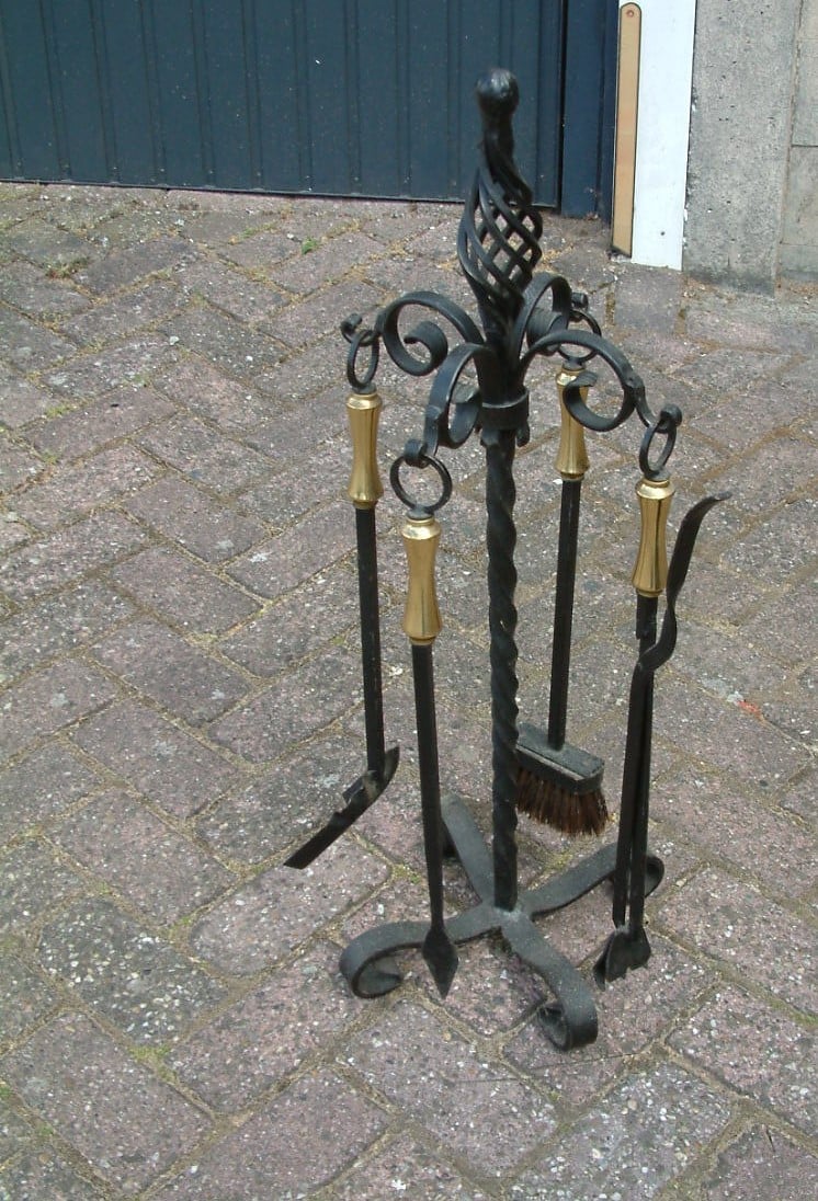 Openhaard  -kachel stel