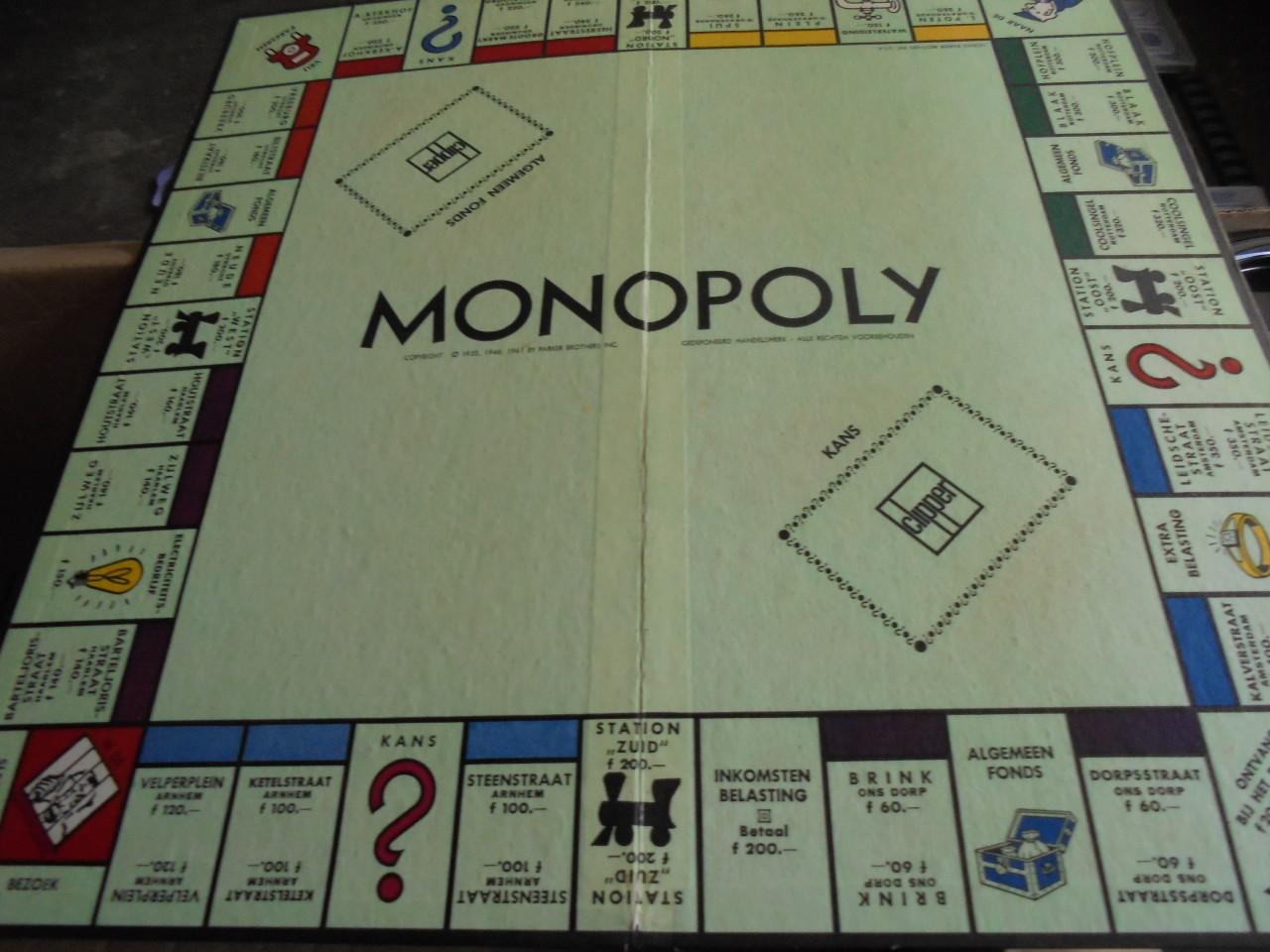 Los bord Monopoly