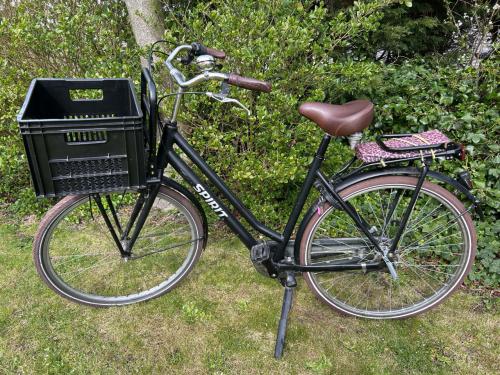 Spirit dames transportfiets met zitje in zeer goede staat