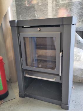 Houtkachel, retro Reny 7 kw