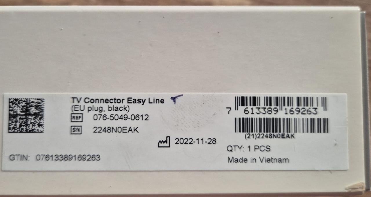 TV connector gehoorapparaat
