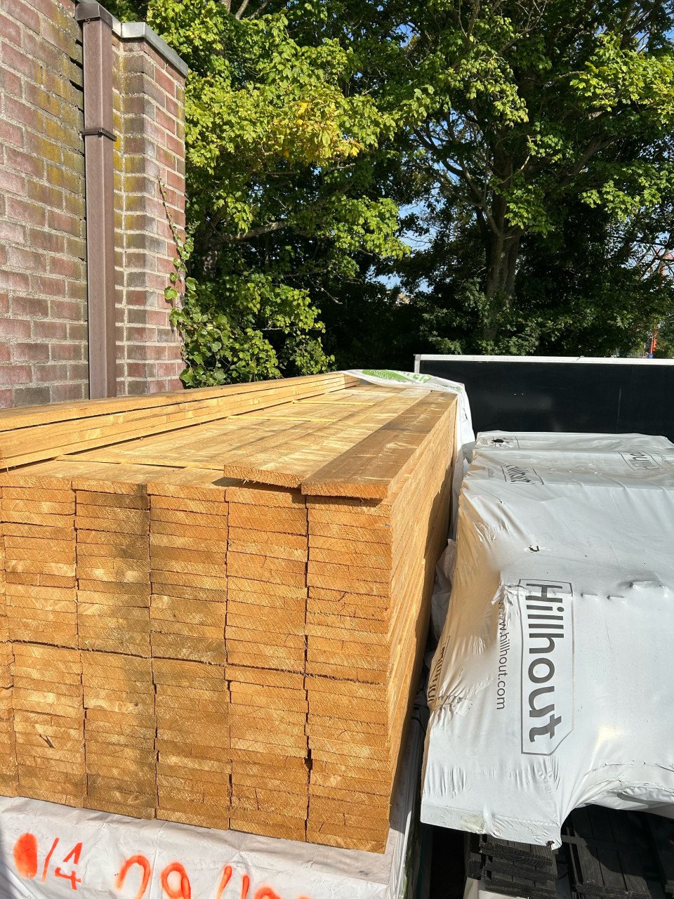 Vuren steigerplanken