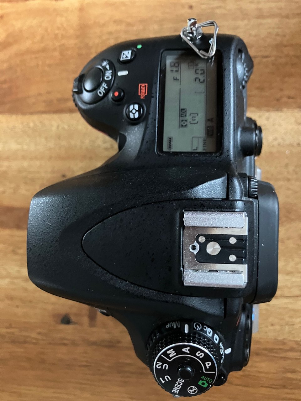 Nikon D610 body, 9750 clicks