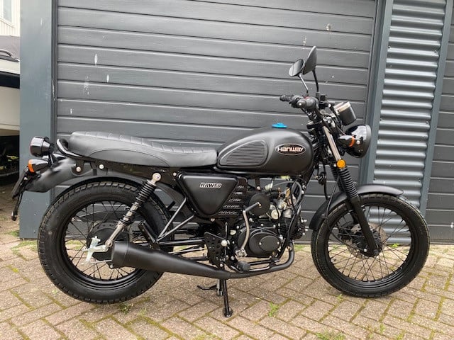 Schitterende nieuwe hanway raw 50 caferacers in div kleuren zundapp mdl