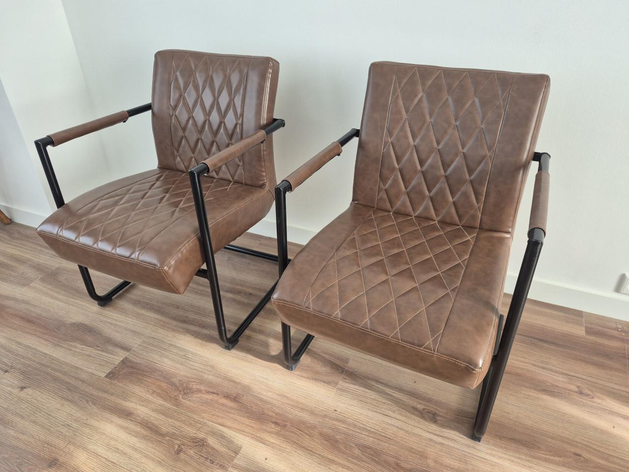 2 x Fauteuil stoel