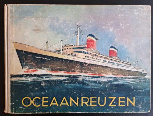 OCEAANREUZEN met Hooimeijer plakplaatjes compleet - 1953