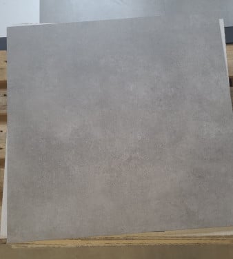 Ca 7,5 m² Pastorelli tegels, 80x80 cm, grijs. Van € 565,58 voor