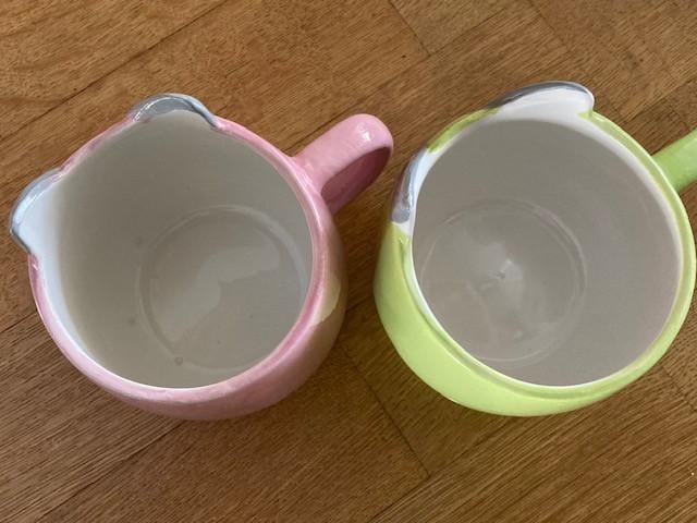 Servies Paasmokken, Paaskip en glazen eieren