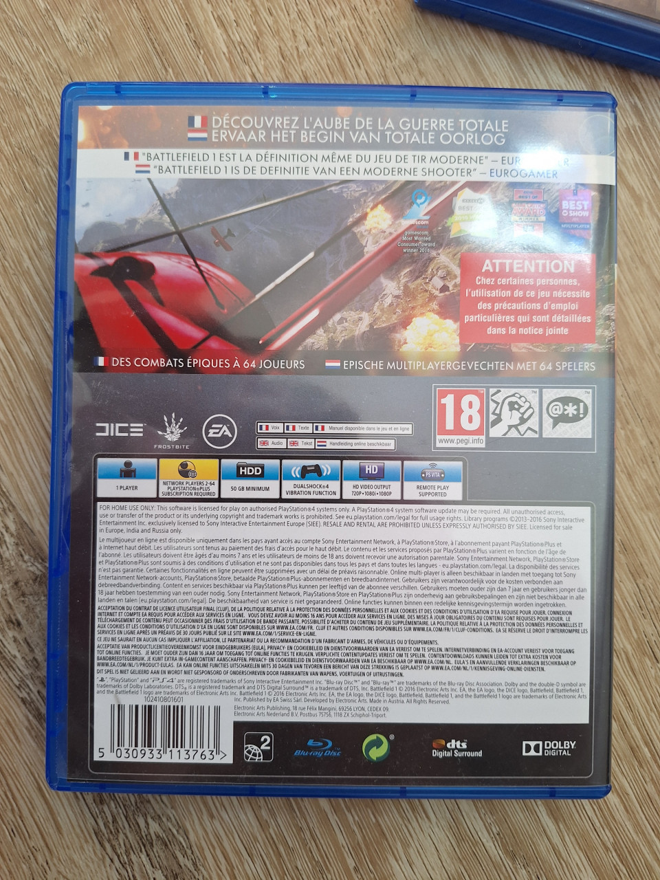 Battlefield 1 voor ps4