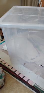 Plastic bak van ikea
