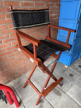 Regisseurstoel. Hoog model