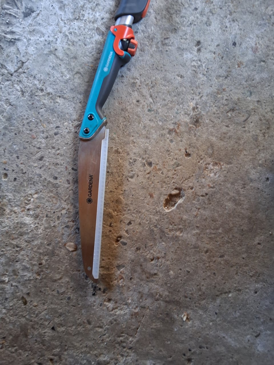 Gardena telescoop met snoeizaag