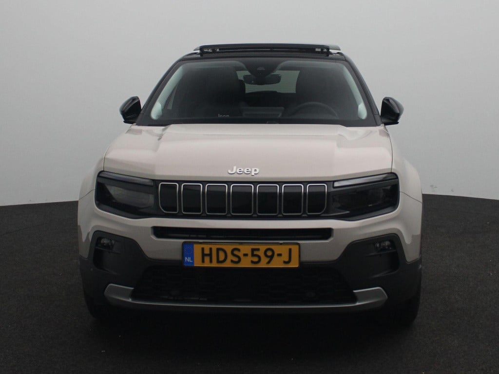 Jeep Avenger summit 54 kwh | warmtepomp | leder | schuifdak | stoelverwarmi