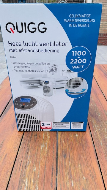 Camping kacheltje incl afstands bediening