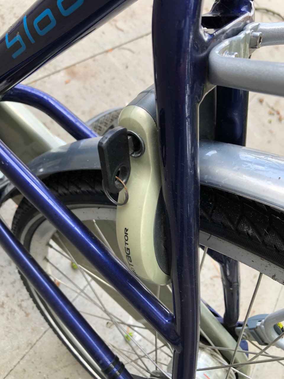 Damesfiets.