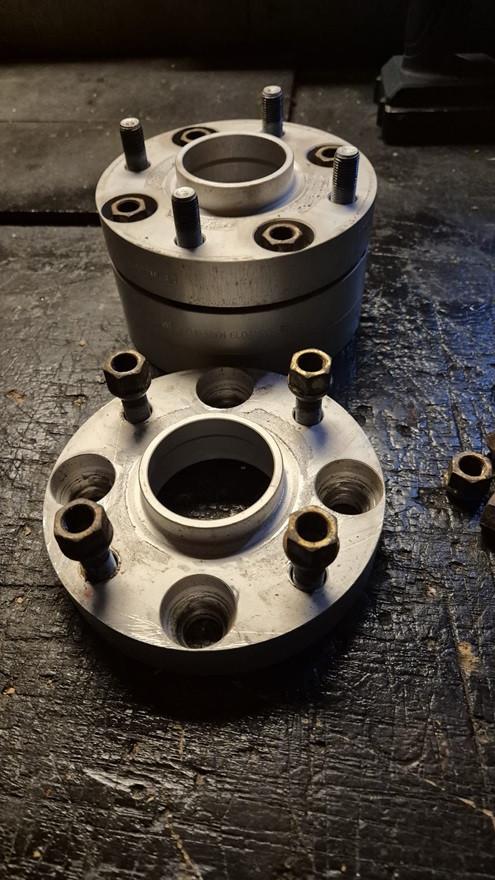 4 x Spoorverbreders 4x114.3 - 2,54cm dik - naaf 60.1 - BIEDEN