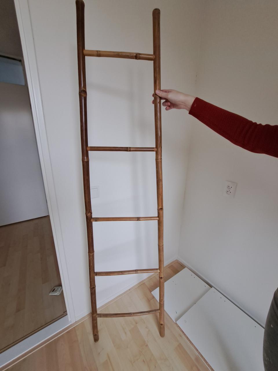 Decoratie bamboe trap