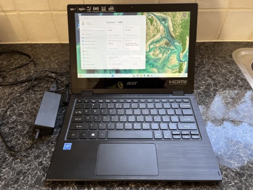 Acer Spin 1 convertible 2-in-1 N4020 128Gb SSD Windows 11 touchscreen 85€