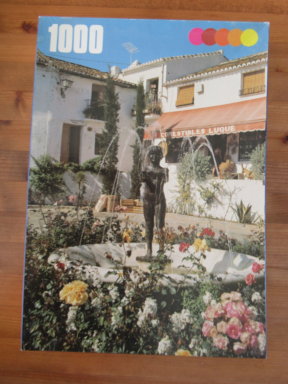 6 leuke volledige puzzels van 1000 stukjes