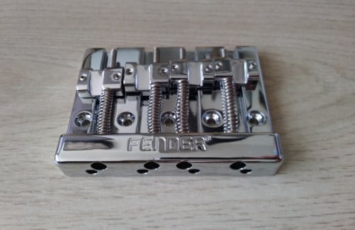 Fender HiMass 4 basgitaar brug chrome NIEUW