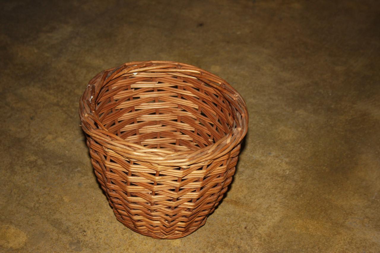 Vintage rieten mandjes