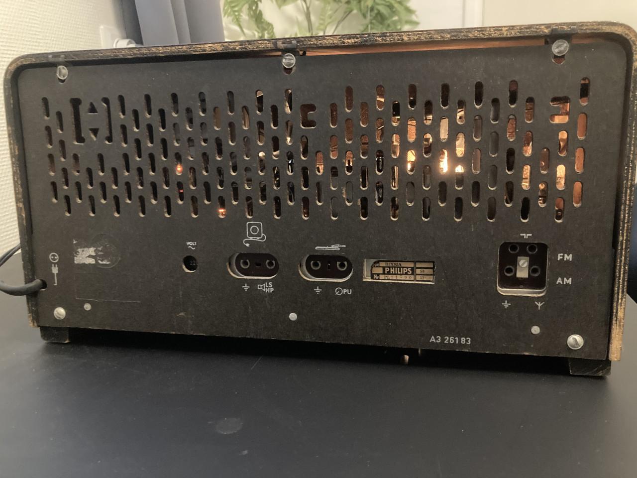 Mooie kleine Tafelradio Philips