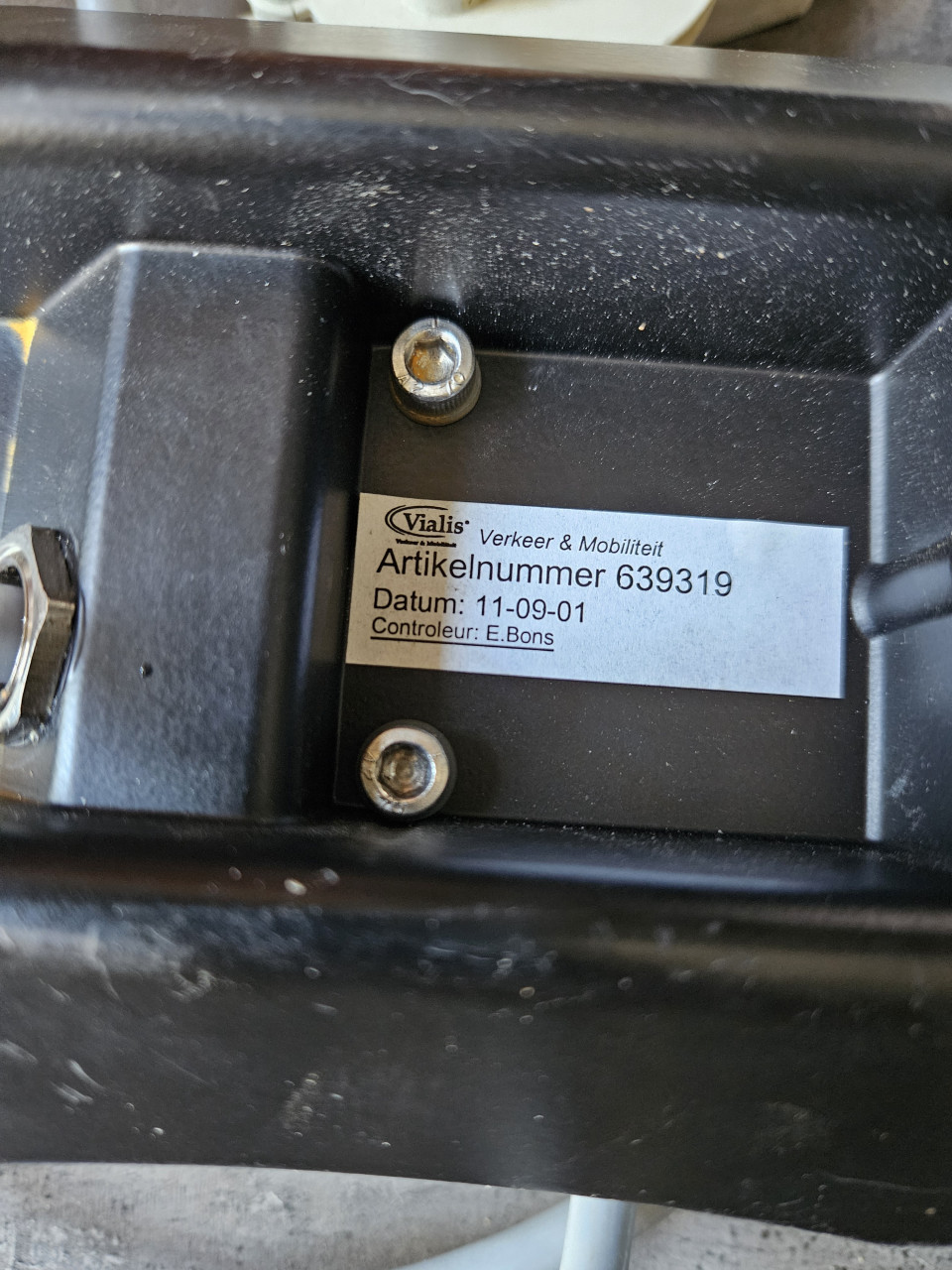 Werkende vialis secundaire lantaarn 3 lichter met schakelaar....