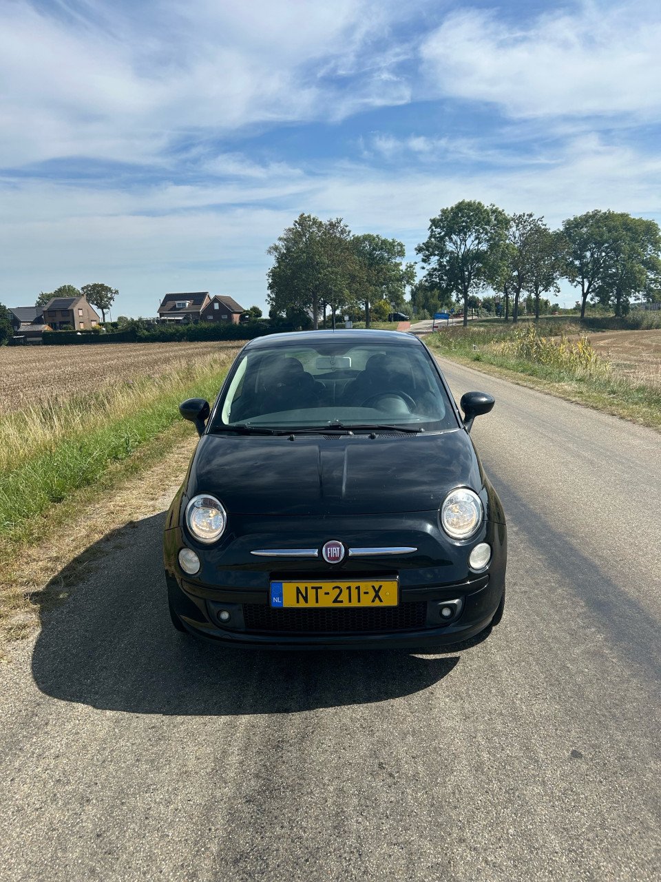 Fiat 500 zwart