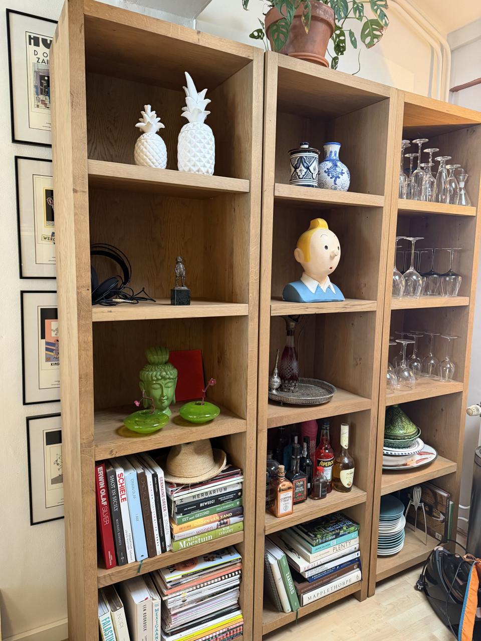 3 x Boekenkast