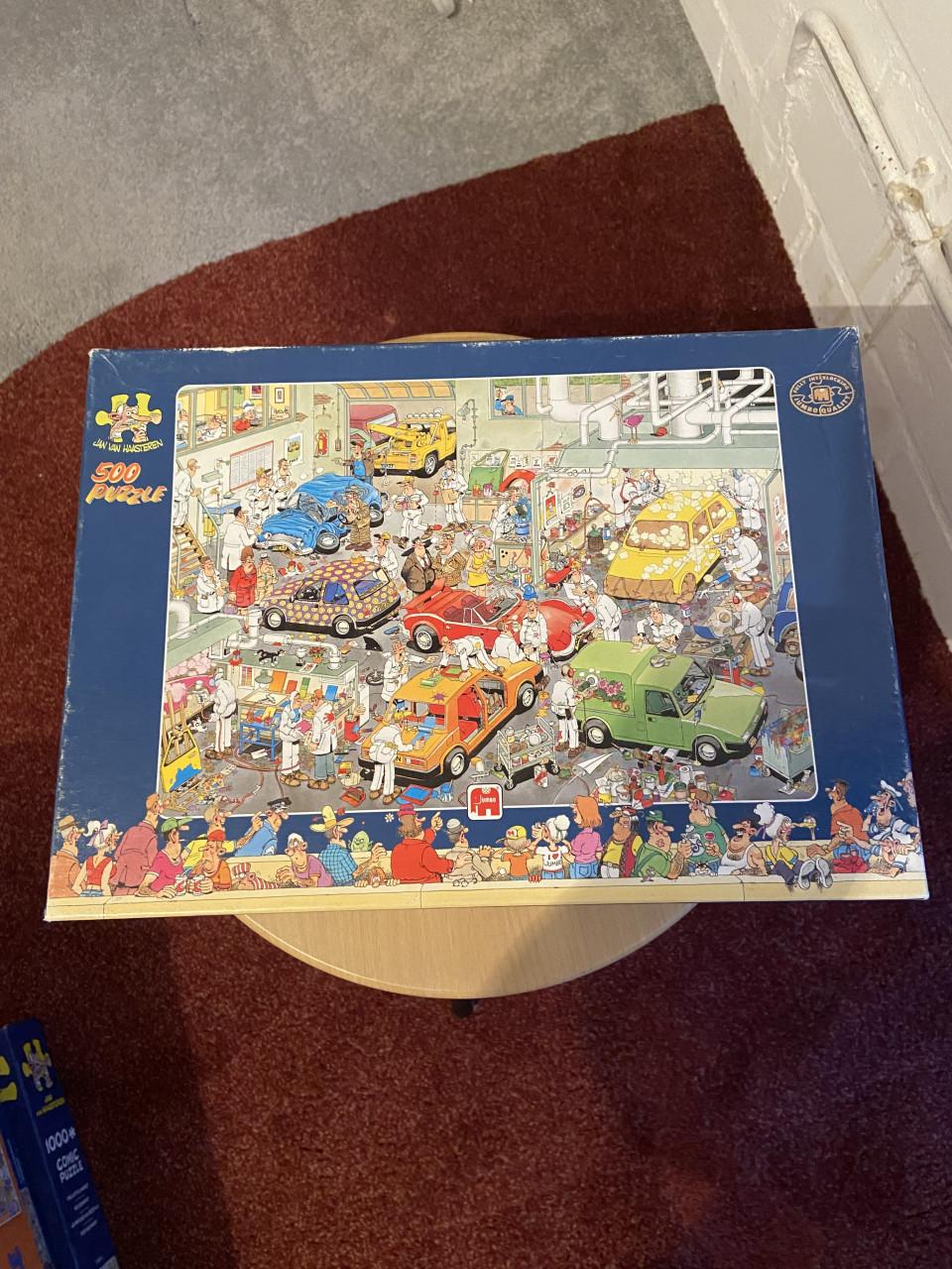 Hele verzameling puzzels