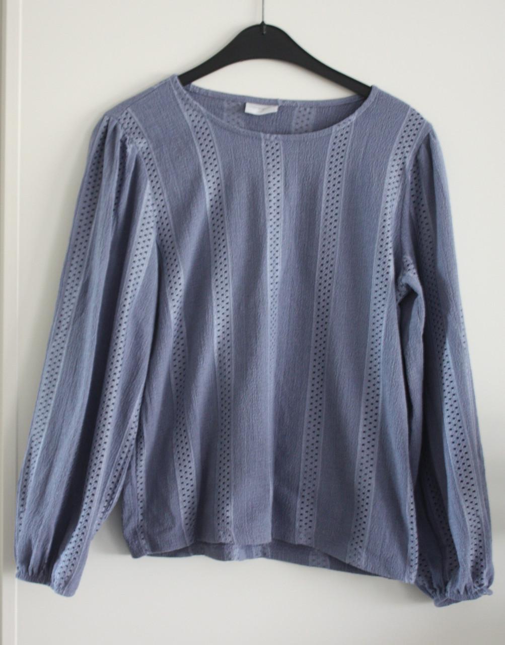 Grijs blauw shirt maat s