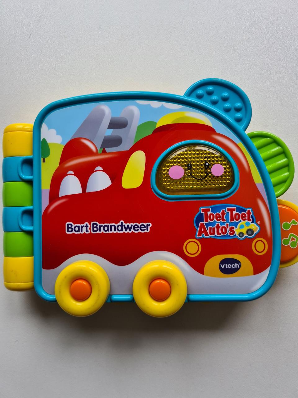 Interactief VTech Toet Toet Verhaaltjesboek met Bart Brandweer.
