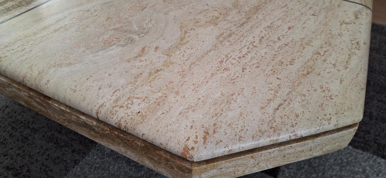 Travertin salontafel