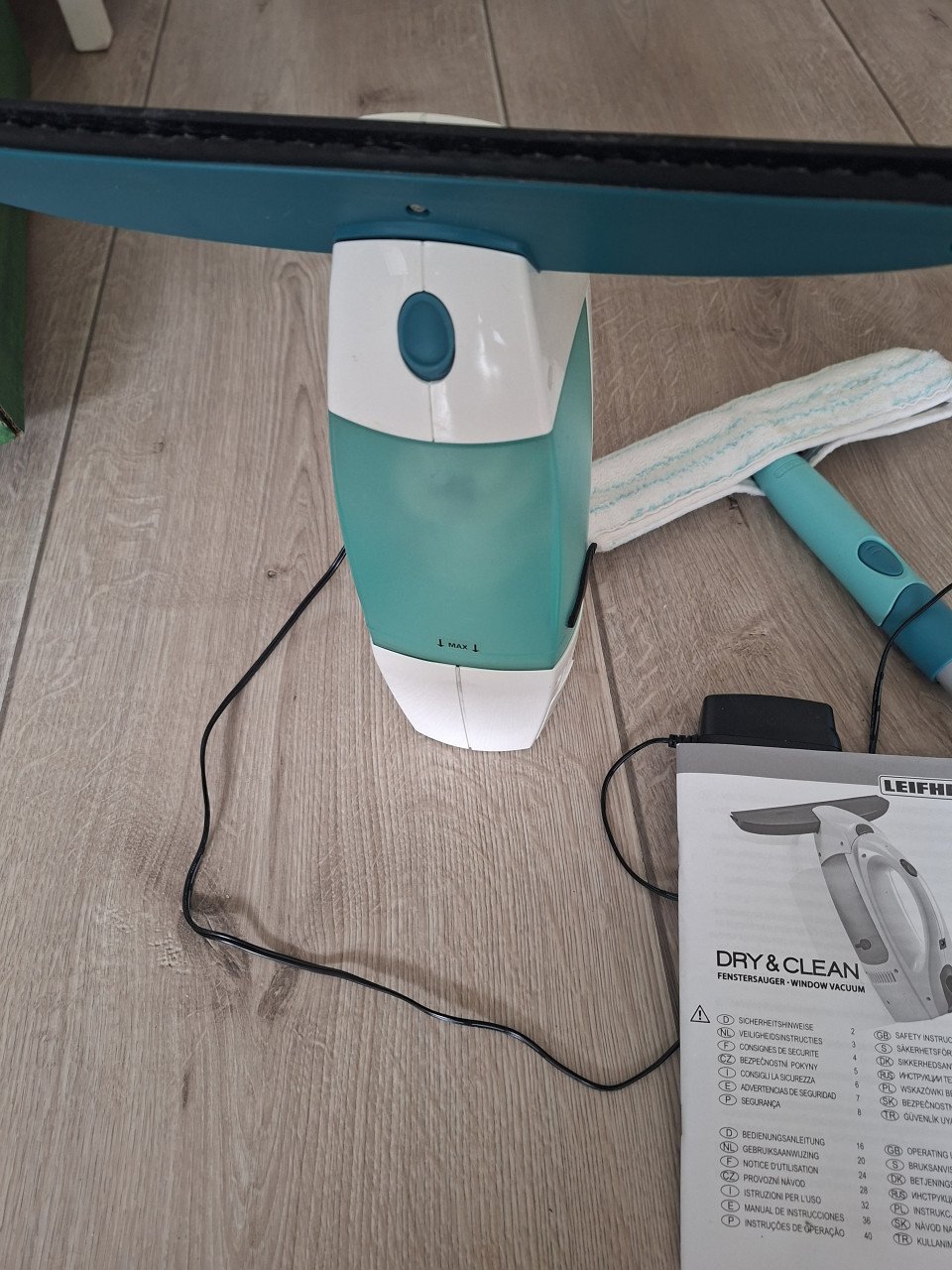 Dry clean leifheit raamwisser