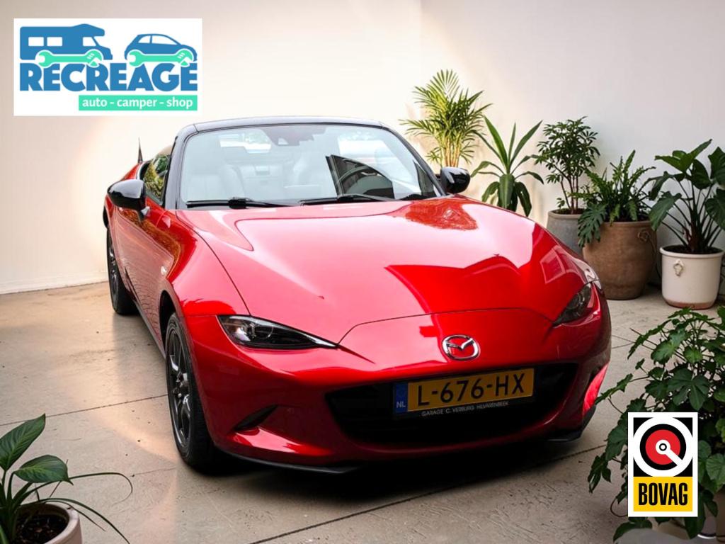 Mazda Mx-5 skyactiv-g 131 ts+ | incl. afleverbeurt, jaar apk en bovag garan