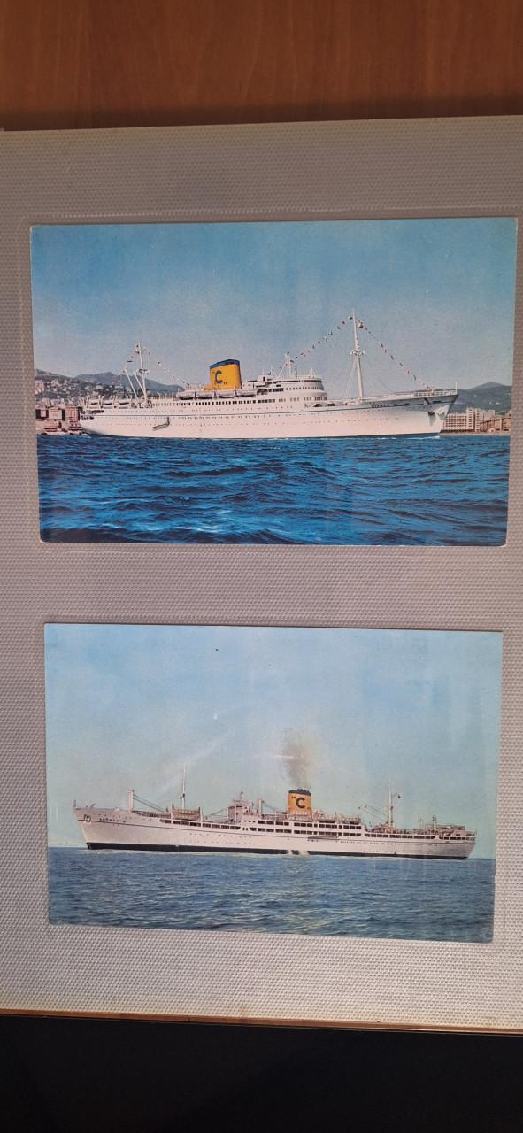 Postkaart / ansichtkaart oude schepen