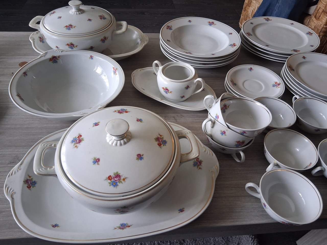 Te koop porseleinen servies set van bavaria germany