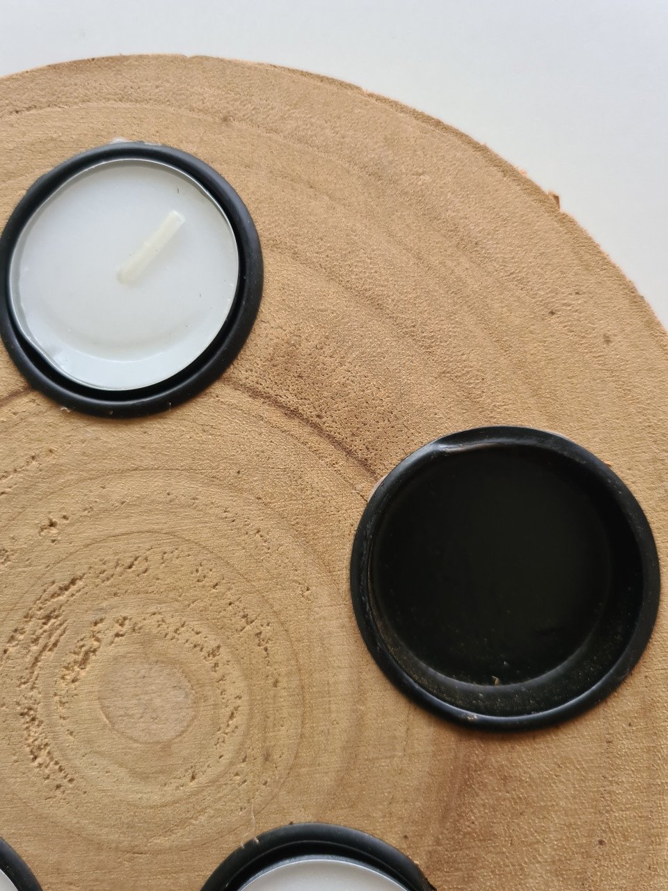 3 houders voor waxinelichtjes