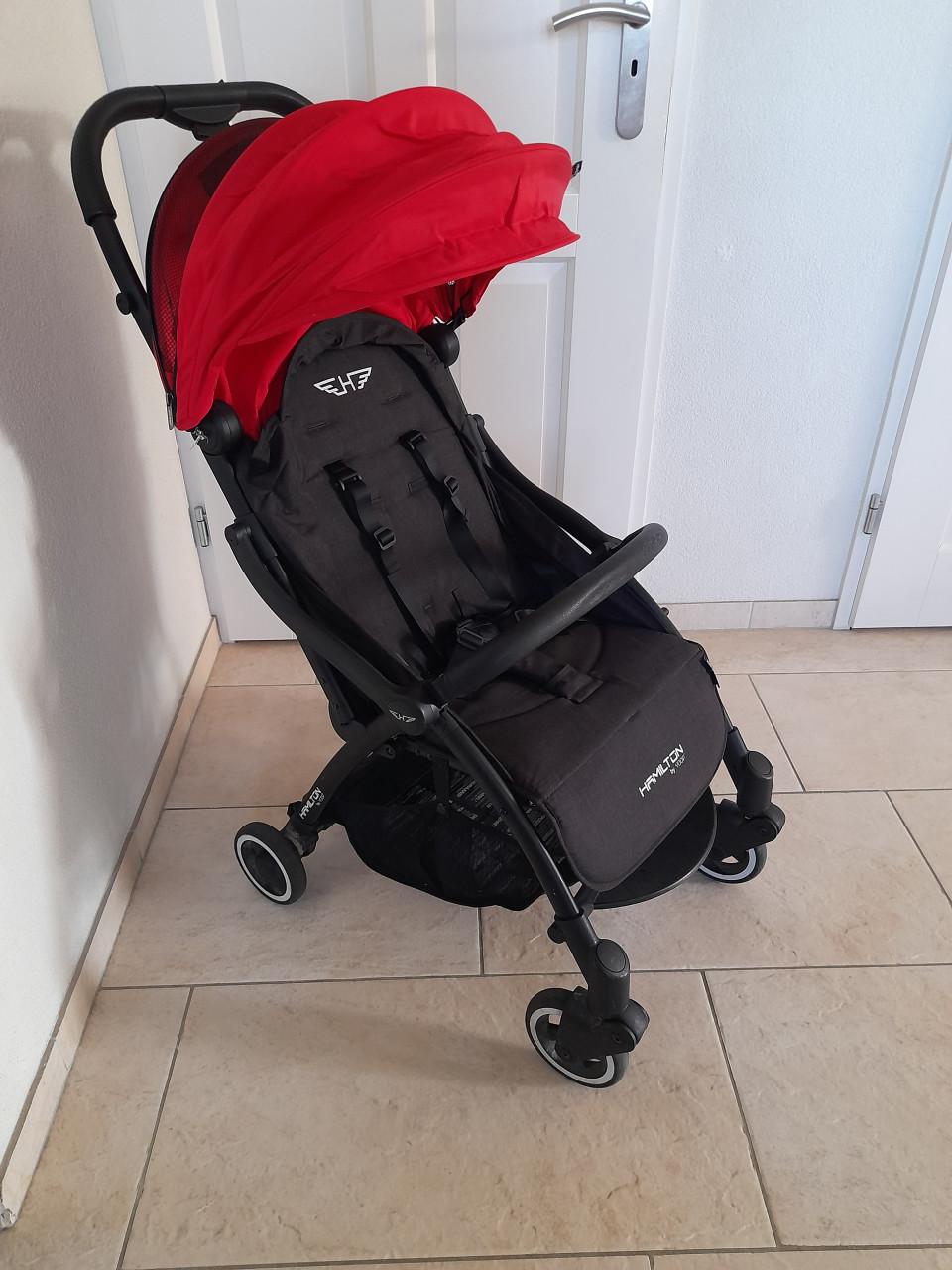 Hamilton R1 Buggy in handige tas (in goede nette staat )
