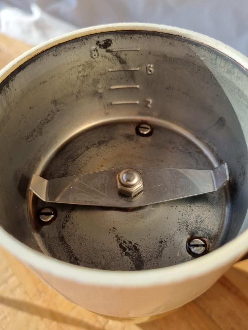 Douwe Egberts retro elektrische koffiemolen