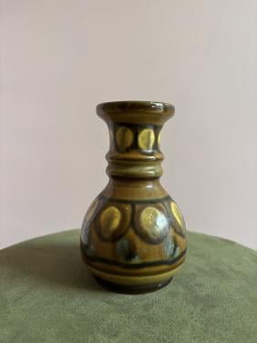 Vintage Flora Gouda Madrid Vaasje - Jaren '60 Retro Design