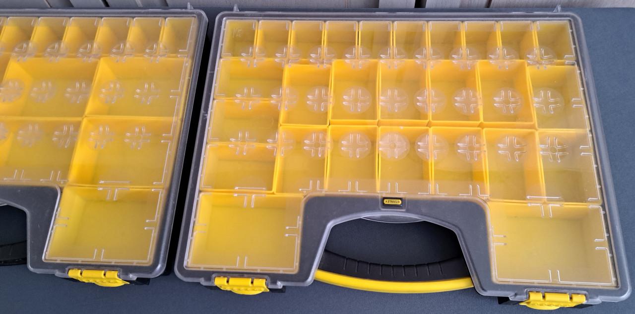 2 stuks Stanley Assortiment Organizer 25 vakken