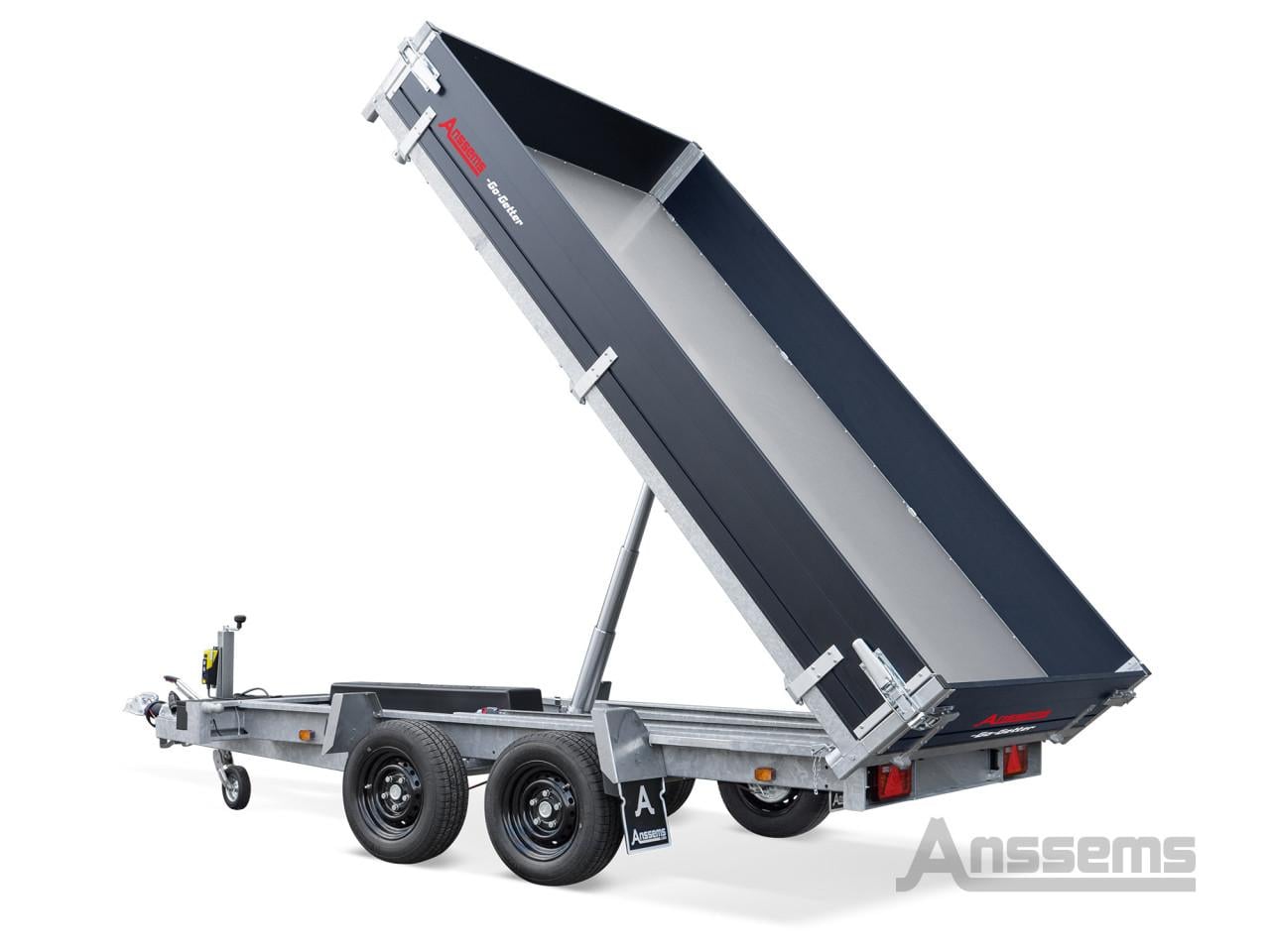 Anssems en Hulco Hydraulische Kippers.